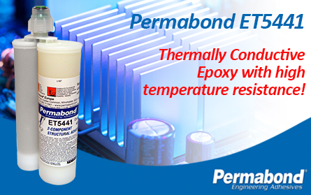 Permabond Europe 推出新型导热耐高温环氧树脂
